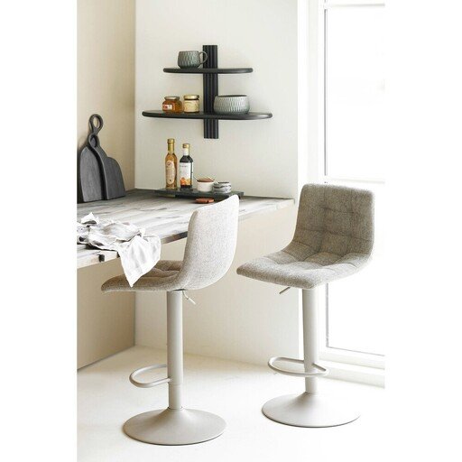 Impressionen zu House Nordic Aliano Wandregal Eiche Schwarz, Bild 6