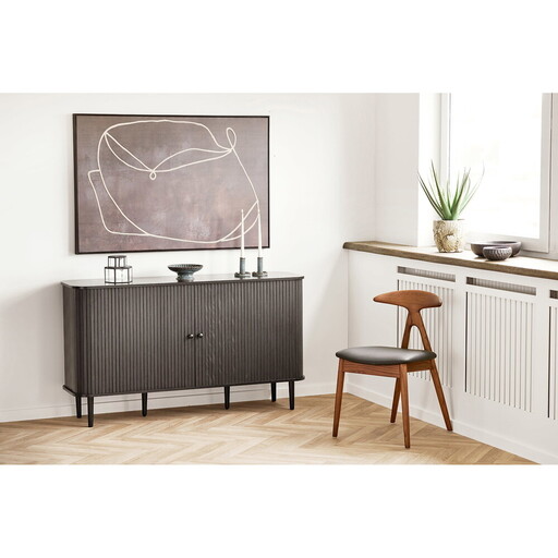 Impressionen zu House Nordic Canvas Wandbild Apia Dunkelbraun 80x120 cm, Bild 2