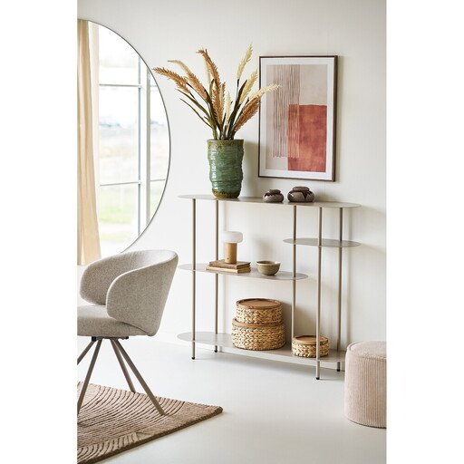 Impressionen zu House Nordic Canvas Wandbild Mina Beige/Braun 50x70 cm, Bild 1