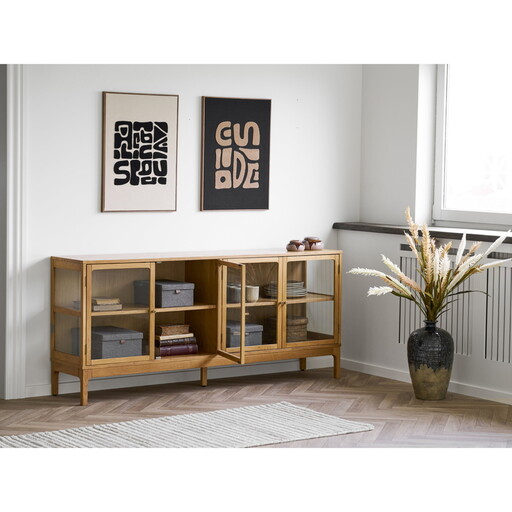 Impressionen zu House Nordic Keramik-Bodenvase Dunkelblau, Bild 2