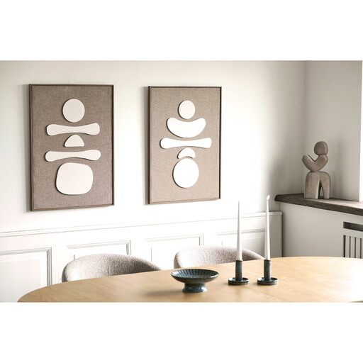 Impressionen zu House Nordic Relief Wanddekoration Diva 50x70 cm, Bild 1