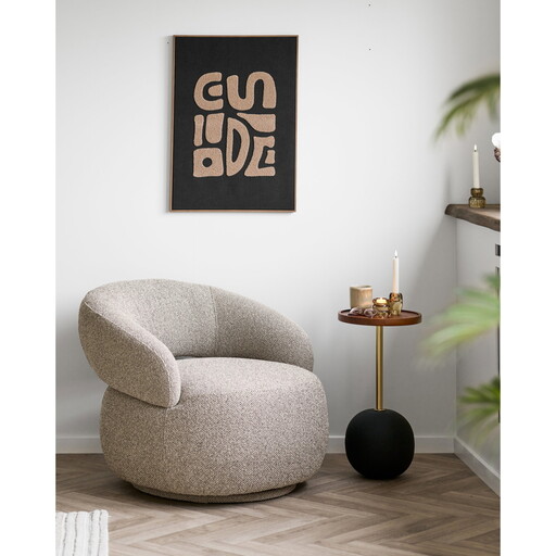 Impressionen zu House Nordic Wanddekoration Tine Beige/Schwarz 50x70 cm, Bild 2