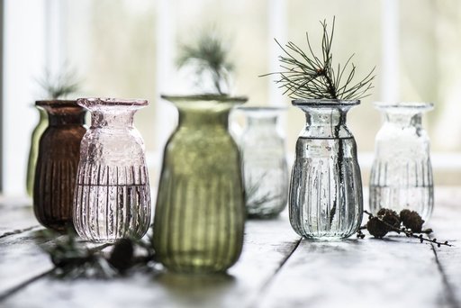 Impressionen zu IB Laursen Hyazinthenvase pebbled Glas, Bild 3
