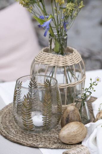 Impressionen zu IB Laursen Apothekerglas mit Rattangeflecht, Bild 4