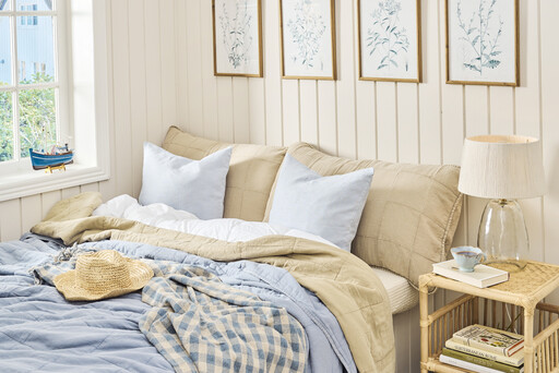 Impressionen zu IB Laursen Beistelltisch Janet aus Rattan, Bild 2