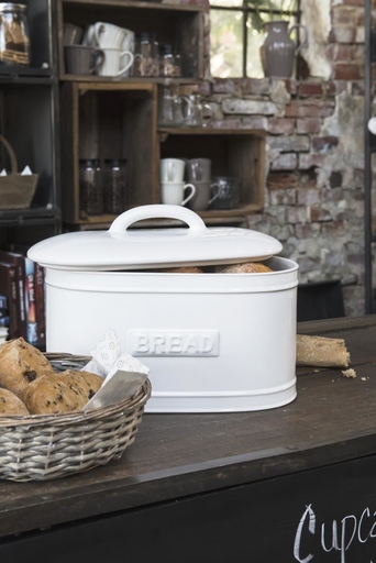Impressionen zu IB Laursen Brotkasten Brotbox oval aus Keramik, Bild 1