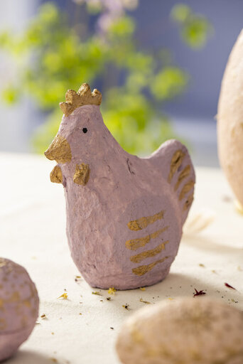Impressionen zu IB Laursen Deko Huhn stehend, Osterdeko, Bild 2
