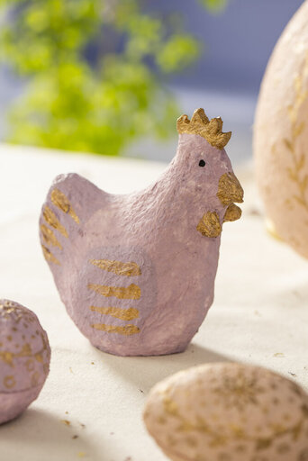 Impressionen zu IB Laursen Deko Huhn stehend, Osterdeko, Bild 3