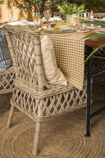 Impressionen zu IB Laursen Esszimmerstuhl Jacinta Rattan, Bild 3
