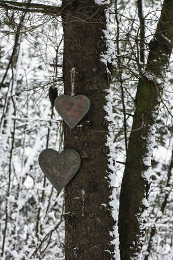 Impressionen zu IB Laursen Herz zum Hängen mit Juteschnur, Bild 1