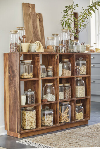 Impressionen zu IB Laursen Holz Regal mit 12 Fächern UNIKA, Bild 1