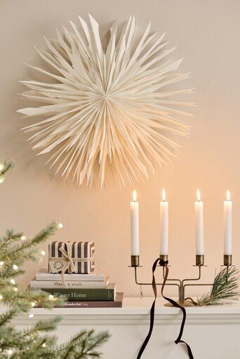 Impressionen zu IB Laursen Metall-Kerzenhalter Stylish Christmas für 4 Stabkerzen, Bild 1