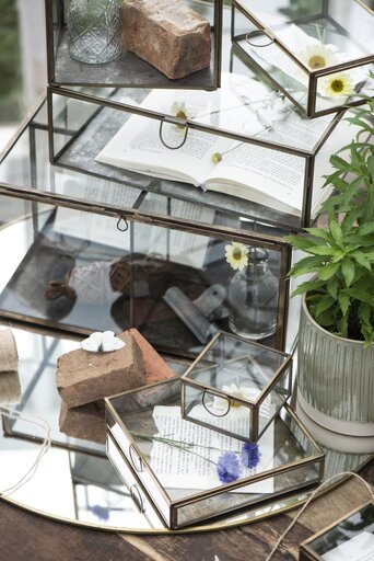 Impressionen zu IB Laursen Längliche Glasbox mit Deckel Solitaire, Bild 4