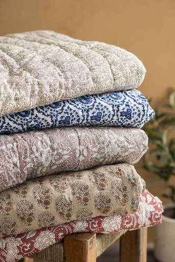 Impressionen zu IB Laursen Quilt Luna Muster in malva, Bild 2