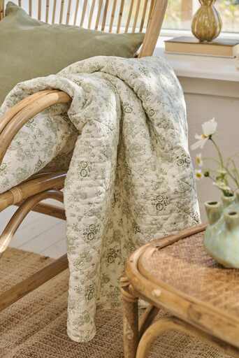 Impressionen zu IB Laursen Quilt mit verschiedenen Blumen-Mustern, Bild 1