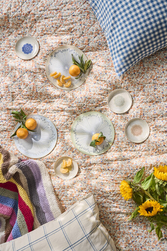 Impressionen zu IB Laursen Quilt mit verschiedenen Blumen-Mustern, Bild 7