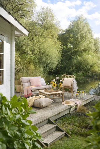 Impressionen zu IB Laursen Rattan-Stuhl mit Armlehnen Jamilla, Bild 1