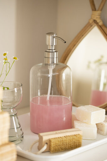 Impressionen zu IB Laursen Seifenspender aus Glas, Bild 1