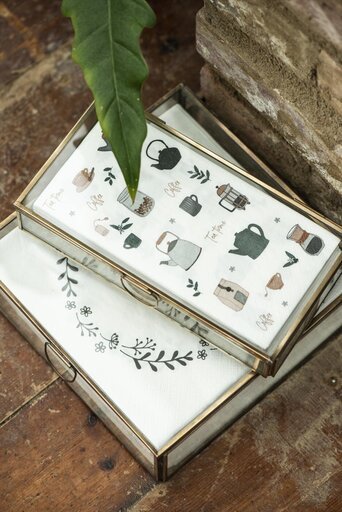 Impressionen zu IB Laursen Serviette mit Blumenkranz, Bild 2