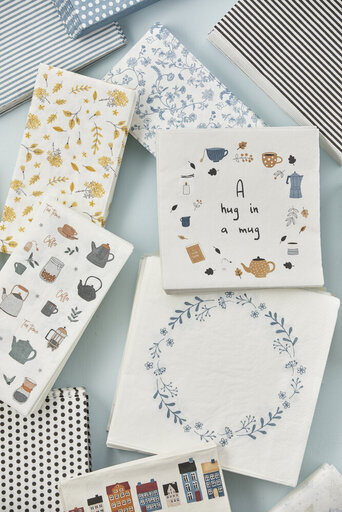 Impressionen zu IB Laursen Serviette mit Blumenkranz, Bild 10