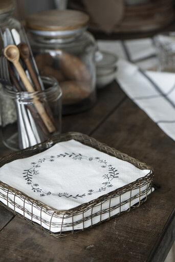 Impressionen zu IB Laursen Serviette mit Blumenkranz, Bild 12