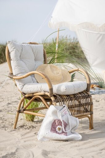 Impressionen zu IB Laursen Stuhl Sessel Rattan, Bild 3