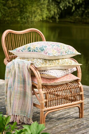 Impressionen zu IB Laursen Stuhl Sessel Rattan, Bild 6