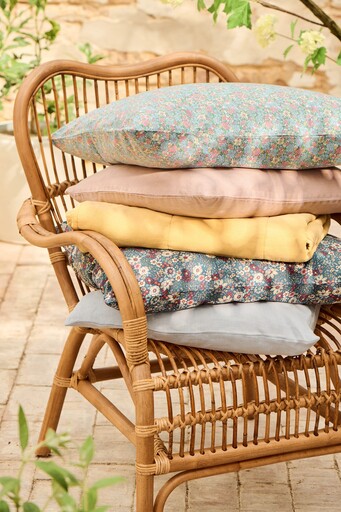 Impressionen zu IB Laursen Stuhl Sessel Rattan, Bild 7
