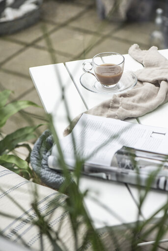 Impressionen zu IB Laursen Tasse mit Untertasse Glas, Bild 1