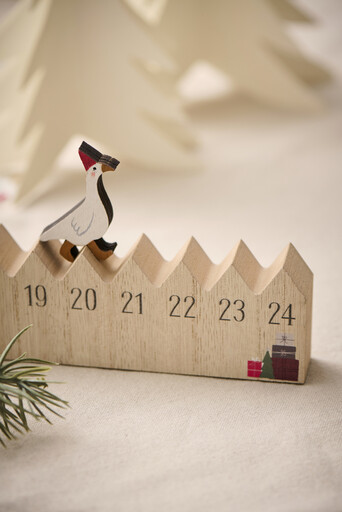 Impressionen zu IB Laursen Weihnachtskalender 1-24 aus Holz, Bild 1