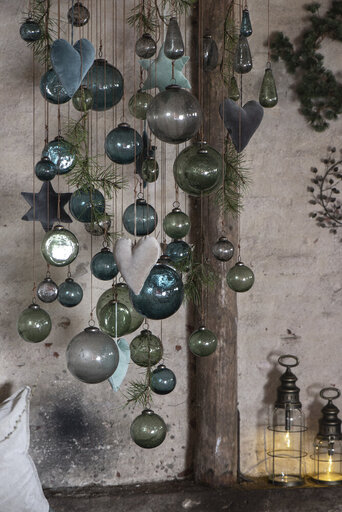 Impressionen zu IB Laursen Weihnachtskugel Glas pebbled, Bild 5