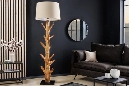 Impressionen zu Invicta Interior Stehlampe Tree Nature Mangostanholz, Bild 1