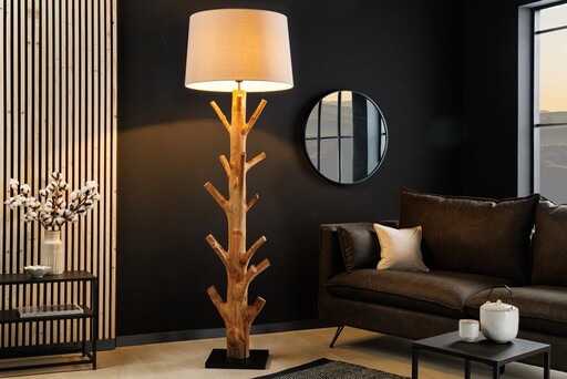 Impressionen zu Invicta Interior Stehlampe Tree Nature Mangostanholz, Bild 2
