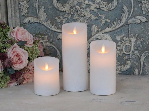 Impressionen zu Chic Antique Kerze LED Rustic mit Timer, Bild 2