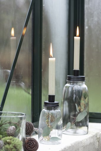 Impressionen zu IB Laursen Kerzenhalter für dünne Kerzen mit Metalldeckel, Bild 8