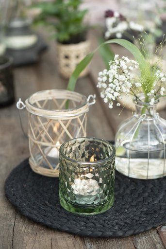 Impressionen zu IB Laursen Kerzenhalter für Teelicht farbig Glas, Bild 4