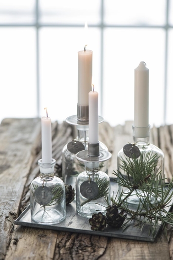 Impressionen zu IB Laursen Kerzenständer Flaschenmodell für Stabkerze, Bild 2