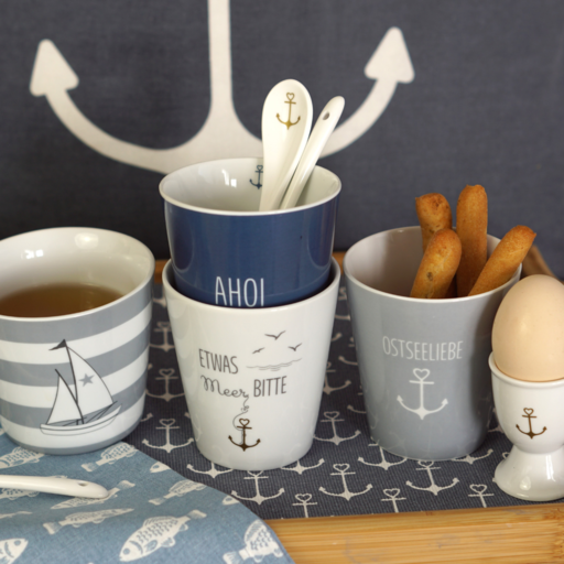 Impressionen zu Krasilnikoff Becher Happy Mug AHOI, Bild 3