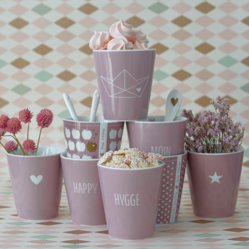 Impressionen zu Krasilnikoff Becher Happy Mug Colourful Star, Bild 2