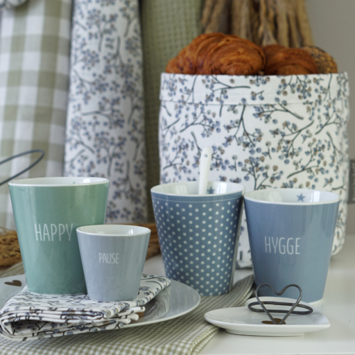 Impressionen zu Krasilnikoff Becher Happy Mug Hygge Colorful, Bild 1