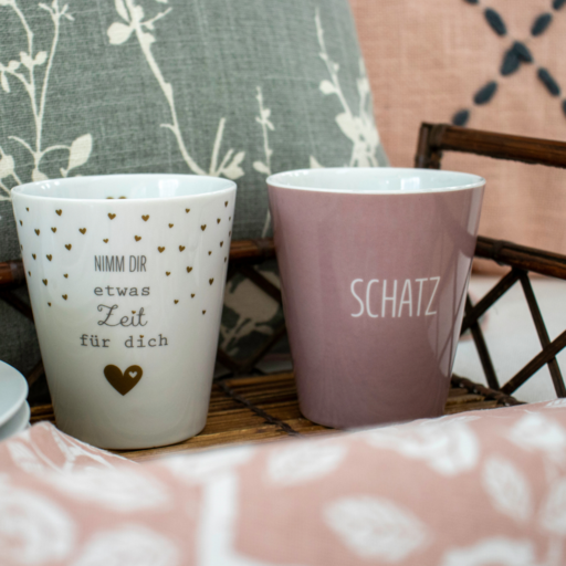 Impressionen zu Krasilnikoff Becher, Happy Mug Schatz, Bild 1