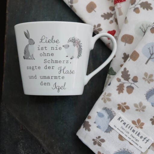 Impressionen zu Krasilnikoff Happy Cup, Hase und Igel, Bild 1