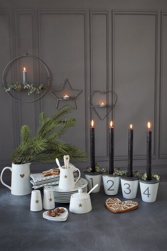 Impressionen zu Krasilnikoff Happy Mug Advents 4er Set, Bild 1