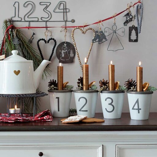 Impressionen zu Krasilnikoff Happy Mug Advents 4er Set, Bild 2