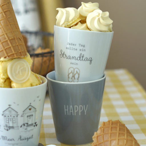 Impressionen zu Krasilnikoff Happy Mug Becher Happy, Bild 3
