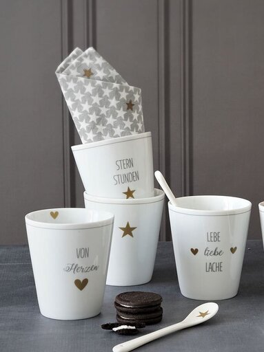Impressionen zu Krasilnikoff Happy Mug Becher Sternstunden, Bild 1