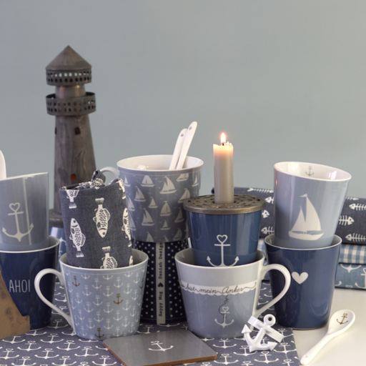 Impressionen zu Krasilnikoff Happy Mug Boat Silhouette, Bild 2