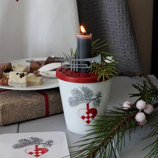 Impressionen zu Krasilnikoff Happy Mug Christmas Heart, Bild 1