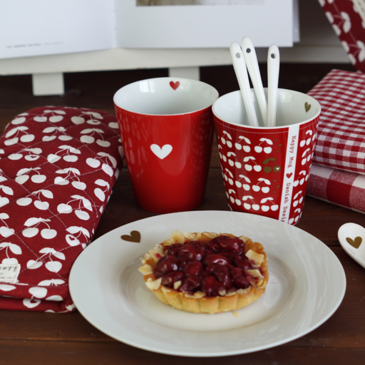 Impressionen zu Krasilnikoff Happy Mug Colourful Heart, Bild 3