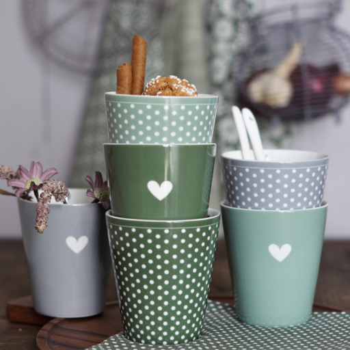 Impressionen zu Krasilnikoff Happy Mug Colourful Heart, Bild 4
